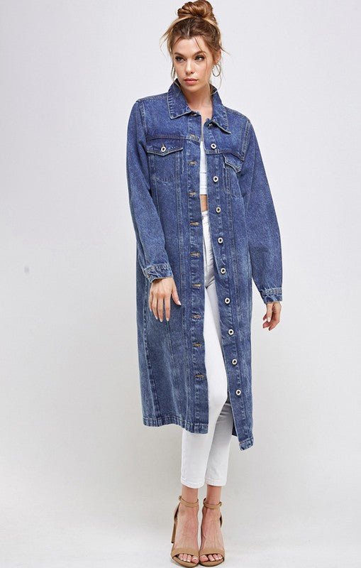 Blue Age NON - STRETCH THIRD QUARTER DENIM JACKET - Sleekdenim.com