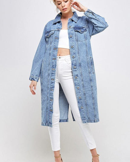 Blue Age NON - STRETCH THIRD QUARTER DENIM JACKET - Sleekdenim.com