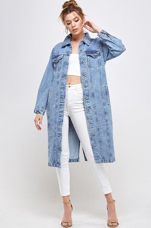 Blue Age NON - STRETCH THIRD QUARTER DENIM JACKET - Sleekdenim.com