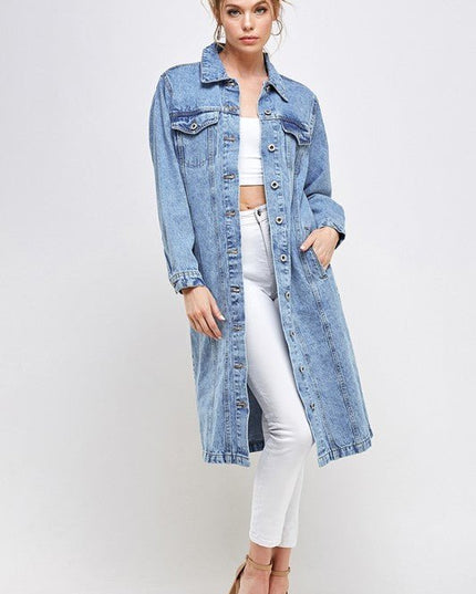 Blue Age NON - STRETCH THIRD QUARTER DENIM JACKET - Sleekdenim.com