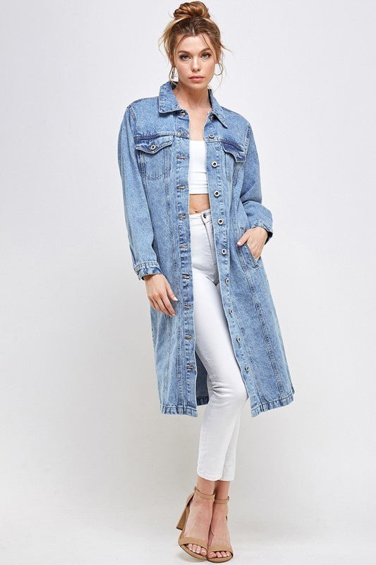 Blue Age NON - STRETCH THIRD QUARTER DENIM JACKET - Sleekdenim.com