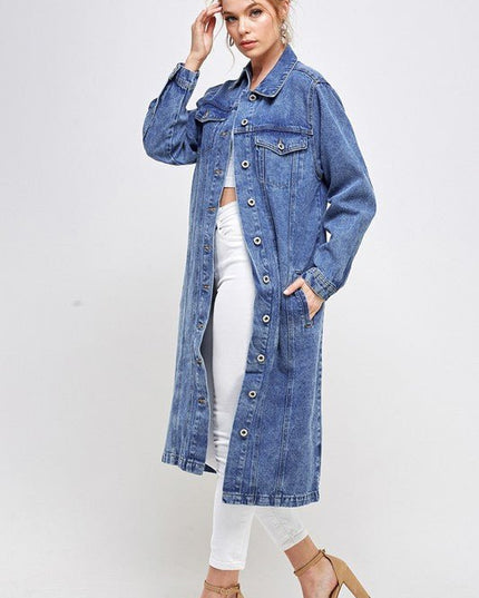 Blue Age NON - STRETCH THIRD QUARTER DENIM JACKET - Sleekdenim.com