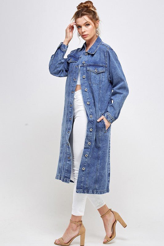 Blue Age NON - STRETCH THIRD QUARTER DENIM JACKET - Sleekdenim.com