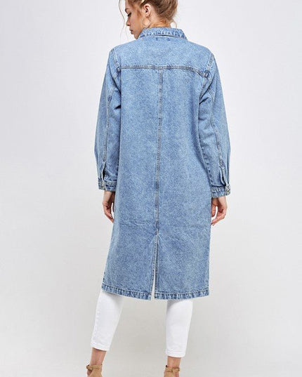 Blue Age NON - STRETCH THIRD QUARTER DENIM JACKET - Sleekdenim.com