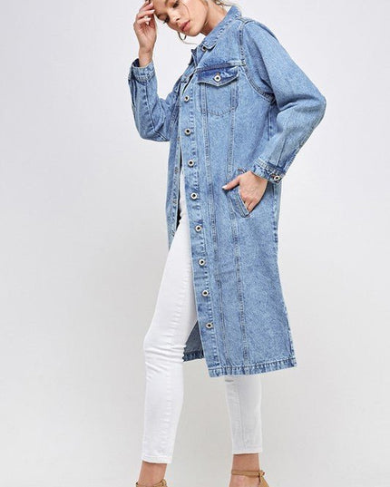 Blue Age NON - STRETCH THIRD QUARTER DENIM JACKET - Sleekdenim.com