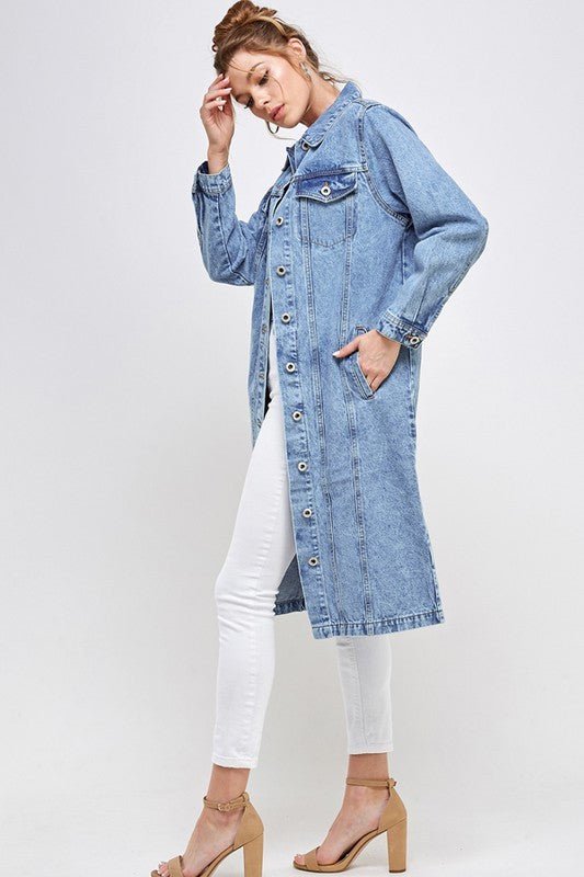 Blue Age NON - STRETCH THIRD QUARTER DENIM JACKET - Sleekdenim.com