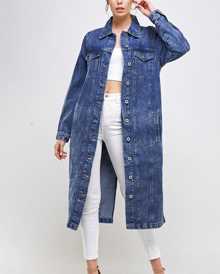Blue Age NON - STRETCH THIRD QUARTER DENIM JACKET - Sleekdenim.com