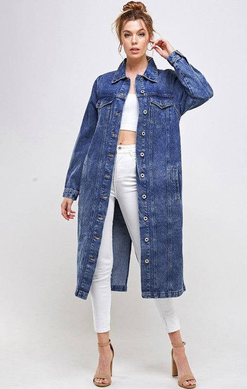 Blue Age NON - STRETCH THIRD QUARTER DENIM JACKET - Sleekdenim.com