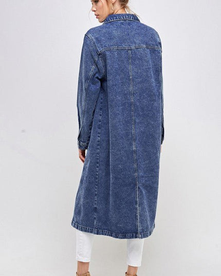 Blue Age NON - STRETCH THIRD QUARTER DENIM JACKET - Sleekdenim.com
