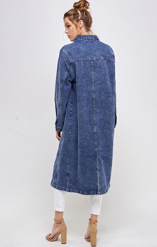 Blue Age NON - STRETCH THIRD QUARTER DENIM JACKET - Sleekdenim.com