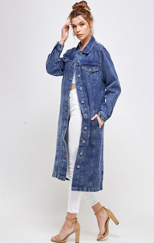 Blue Age NON - STRETCH THIRD QUARTER DENIM JACKET - Sleekdenim.com