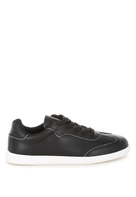 Bostonia Real Leather Casual Sneakers - Sleekdenim.com