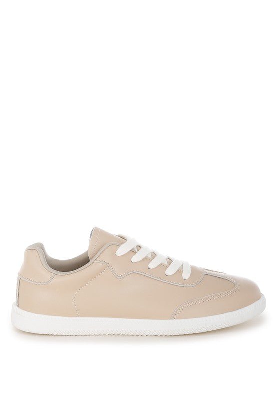 Bostonia Real Leather Casual Sneakers - Sleekdenim.com