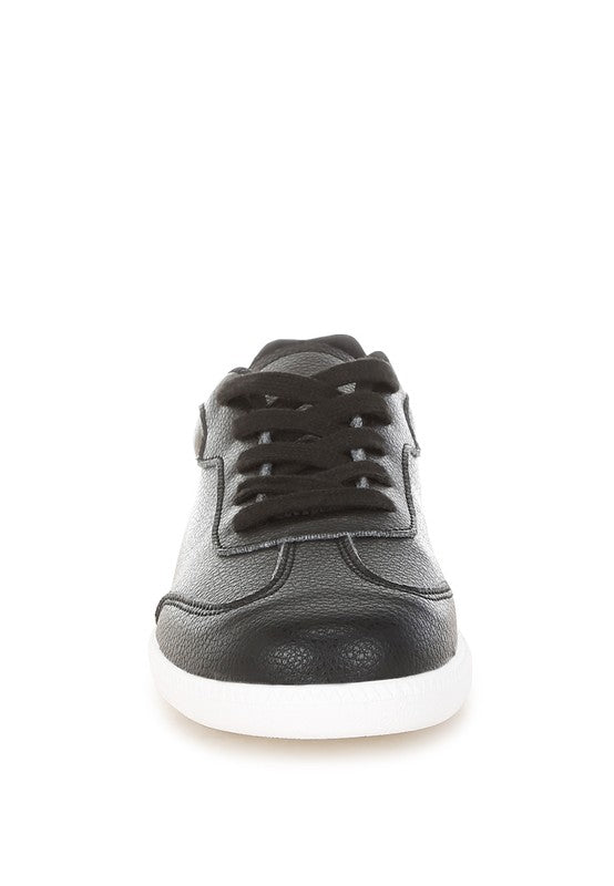 Bostonia Real Leather Casual Sneakers - Sleekdenim.com