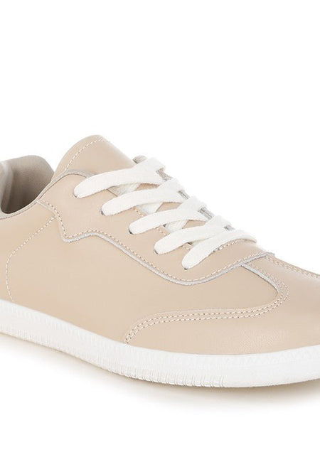 Bostonia Real Leather Casual Sneakers - Sleekdenim.com