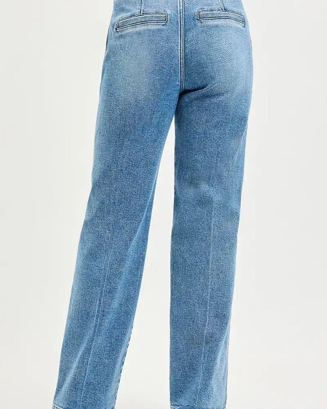 RISEN Slouchy Straight Jeans - Sleekdenim.com