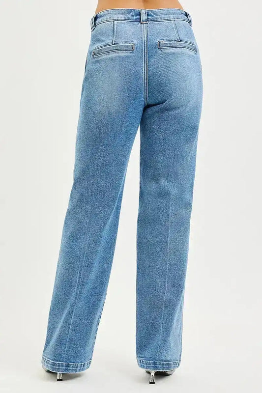 Risen Slouchy Straight Jeans PS21660 - Sleekdenim.com