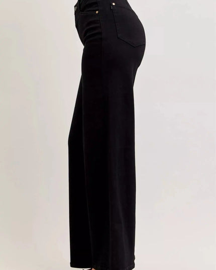 Judy Blue High-Waisted Wide Leg Jeans - Sleekdenim.com