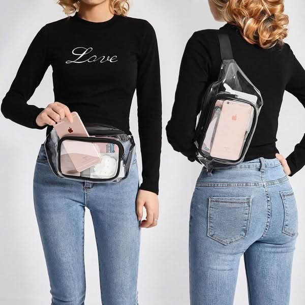 Clear Fanny Pack - Sleekdenim.com