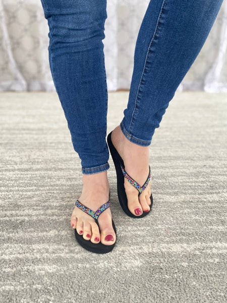 Color Your Day Flip Flops - Sleekdenim.com