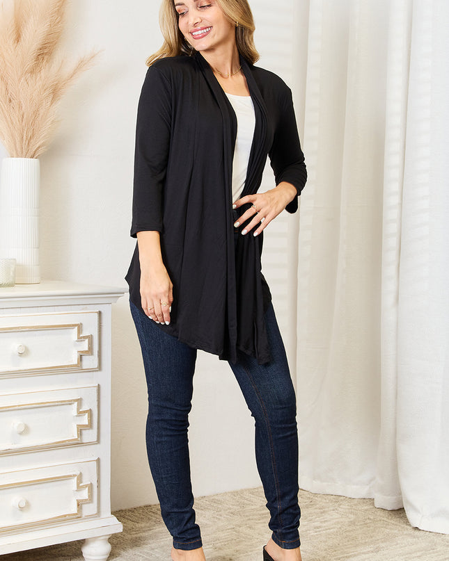 Culture Code Full Size Open Front Cardigan - Sleekdenim.com