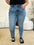 Judy Blue Full Size Mid Rise Rigid Magic Boyfriend Release Hem Jeans | Sleekdenim.com