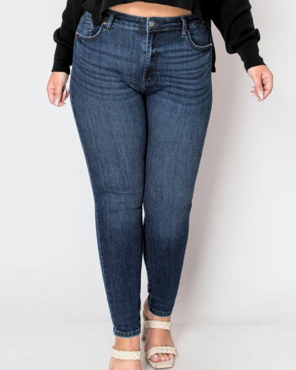 AT1041NSKDC-P Corset Plus Super Skinny Jeans - Sleekdenim.com