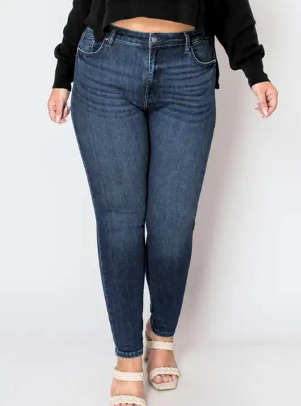 Artemis Vintage AT1041NSKDC-P Corset Plus Super Skinny Jeans - Sleekdenim.com