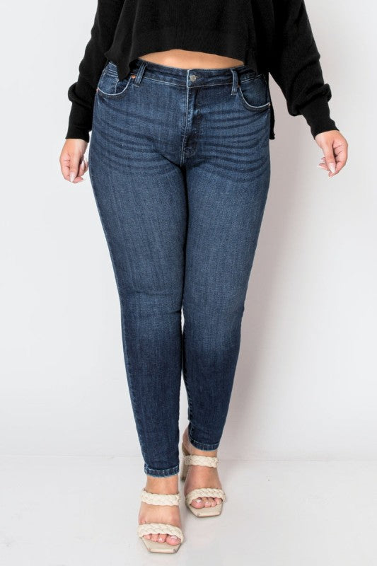 AT1041NSKDC-P Corset Plus Super Skinny Jeans - Sleekdenim.com