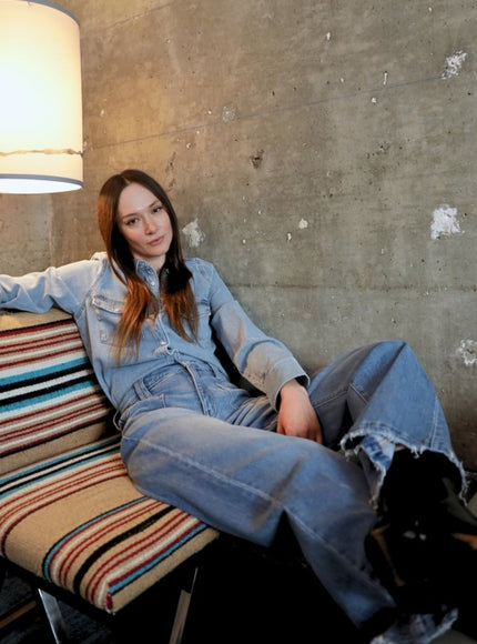 AT2080PZMT ECO FRIENDLY FABRIC HIGH RISE SLIM PALA - Artemis Vintage