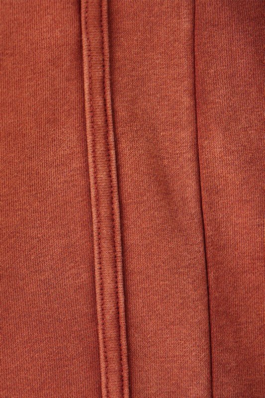 Dolphin Tail Wide Leg Mineral Washed Pants - Sleekdenim.com