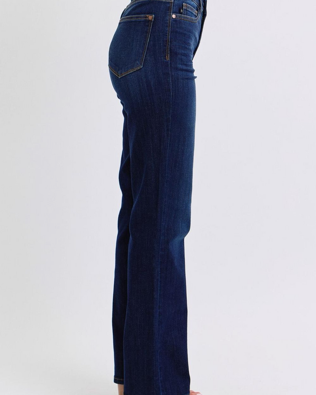 Judy Blue High Waist Straight Denim Jeans 82627 - Sleekdenim.com