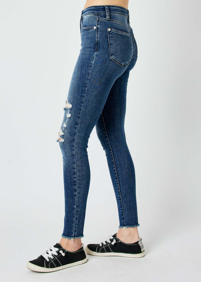 Judy Blue High Waist Destroy Skinny Denim Jeans 82581