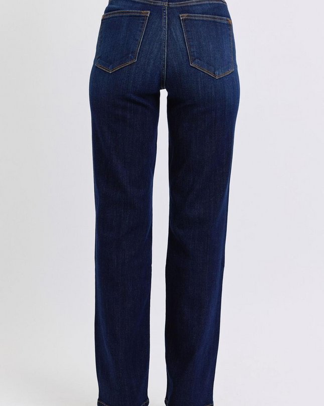 Judy Blue High Waist Straight Denim Jeans 82627 - Sleekdenim.com