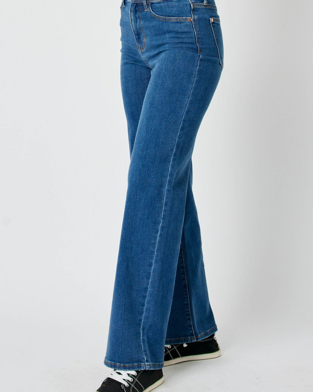 Judy Blue High Waist Vintage Wide Leg Denim 82553