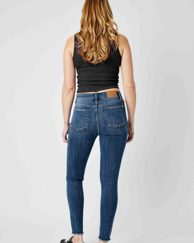 Judy Blue High Waist Destroy Skinny Denim Jeans 82581