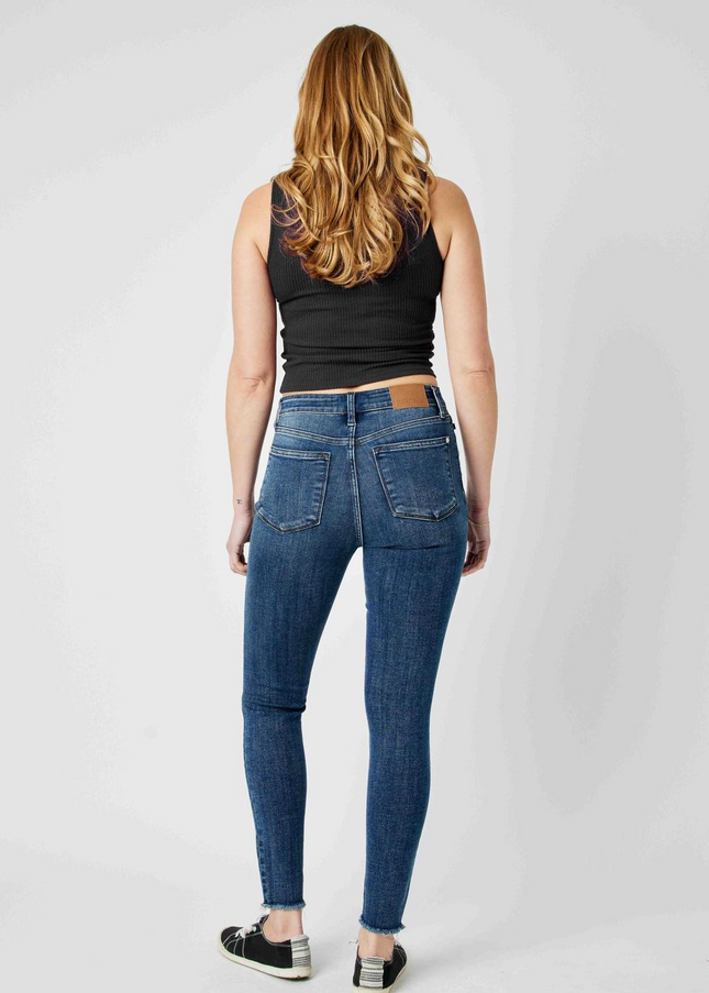 Judy Blue High Waist Destroy Skinny Denim Jeans 82581