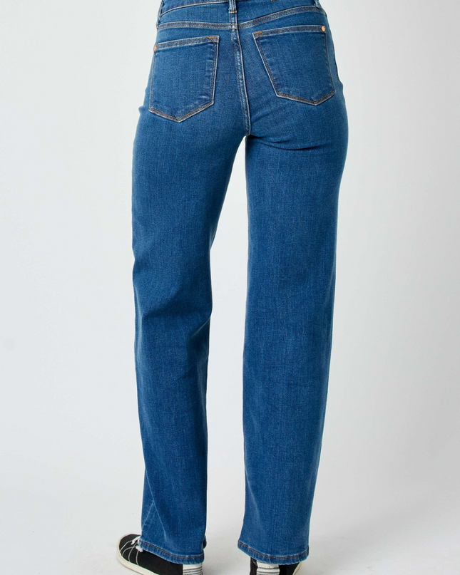 Judy Blue High Waist Vintage Wide Leg Denim 82553