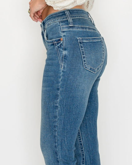 AT2106BTMT - TUMMY CONTROL HIGH RISE SLIM FLARE JE - Sleekdenim.com