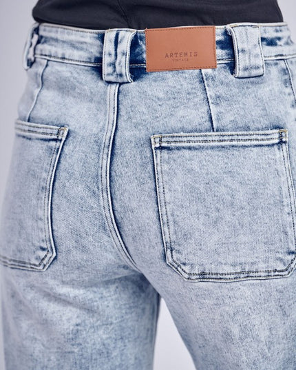 AT1013WDL 90's Vintage Stretch Wide Jeans - Sleekdenim.com