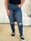 Judy Blue Full Size Mid Waist Distressed Slim Jeans | Sleekdenim.com