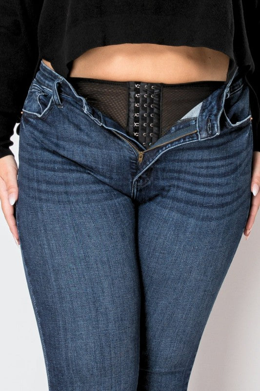 AT1041NSKDC-P Corset Plus Super Skinny Jeans - Sleekdenim.com