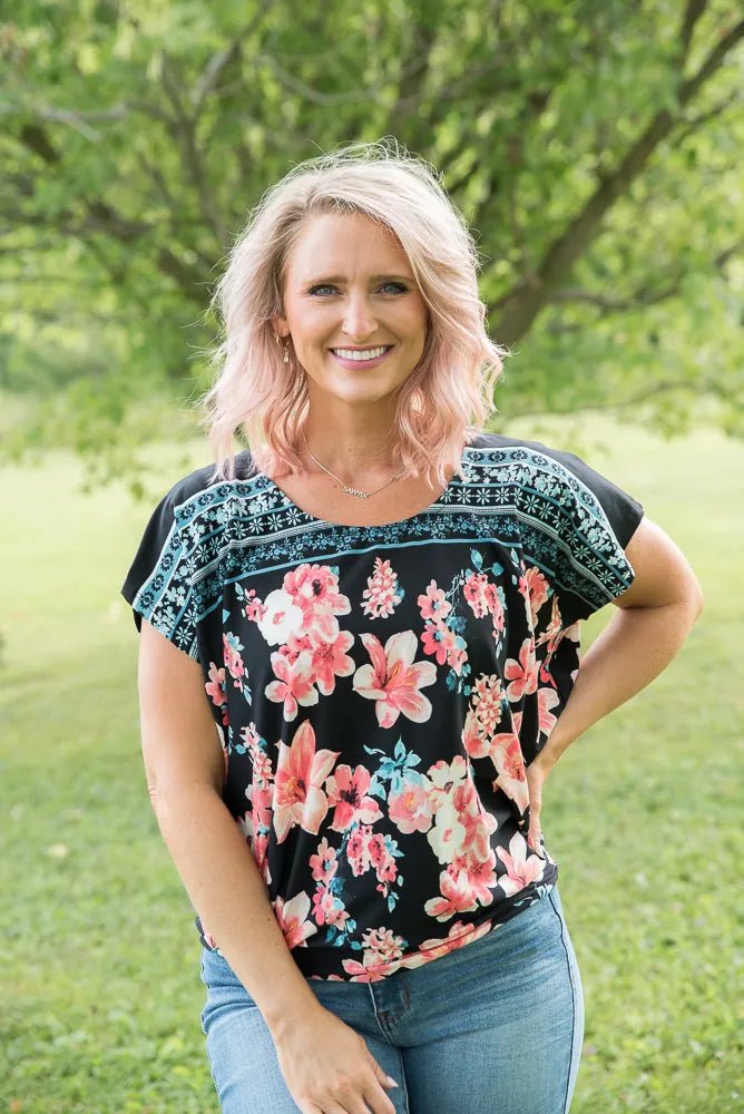 Enchanted Garden Top - Sleekdenim.com