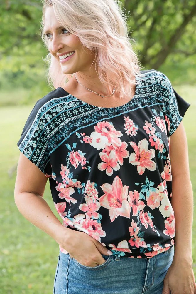 Enchanted Garden Top - Sleekdenim.com