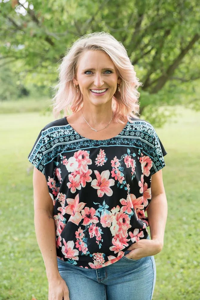 Enchanted Garden Top - Sleekdenim.com