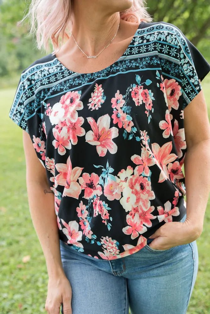 Enchanted Garden Top - Sleekdenim.com