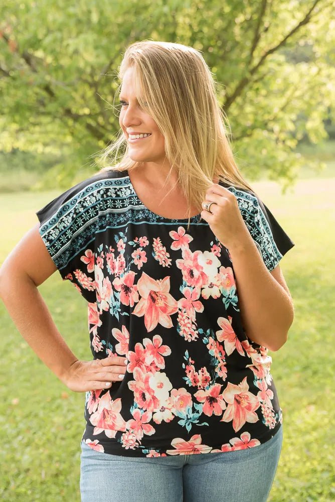 Enchanted Garden Top - Sleekdenim.com