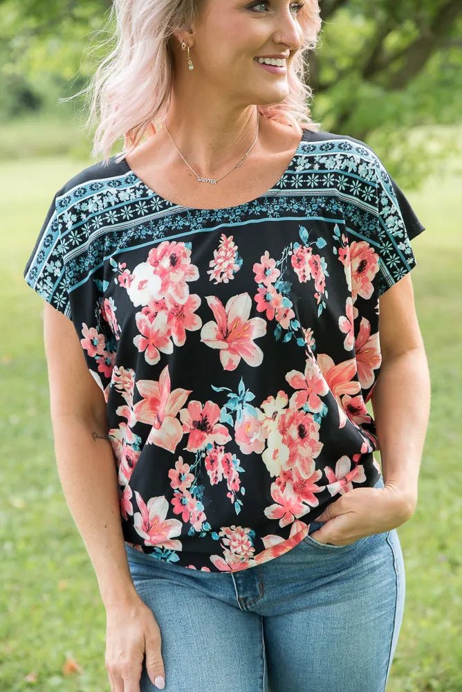 Enchanted Garden Top - Sleekdenim.com