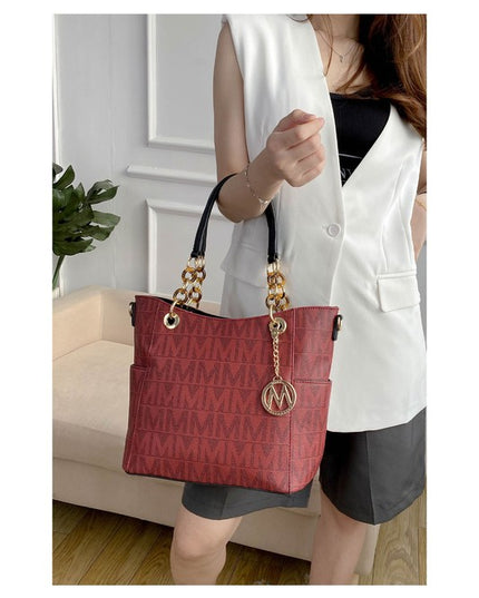 MKF Kissaten Milan M Signature Tote by Mia K - Sleekdenim.com