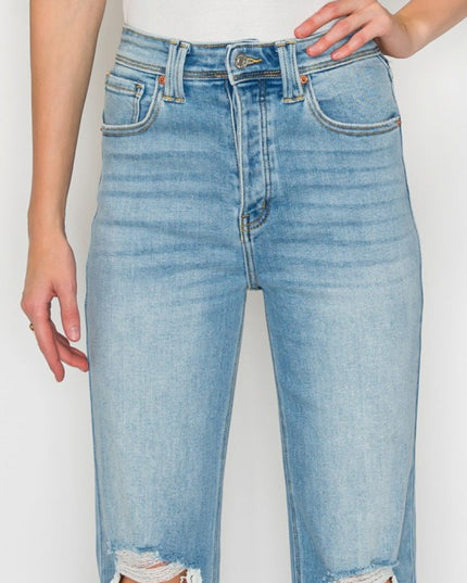 AT1120WDM - Ultra High Rise Modern Wide Jeans – Vi - Sleekdenim.com